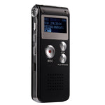 Gravador de Voz Digital USB com Função VAR, Leitor WAV MP3, Modelo SK-012 4GB, SK-012 16GB, SK-012 32GB