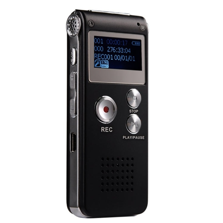 Gravador de Voz Digital USB com Função VAR, Leitor WAV MP3, Modelo SK-012 4GB, SK-012 16GB, SK-012 32GB