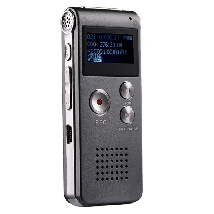 Gravador de Voz Digital USB com Função VAR, Leitor WAV MP3, Modelo SK-012 4GB, SK-012 16GB, SK-012 32GB