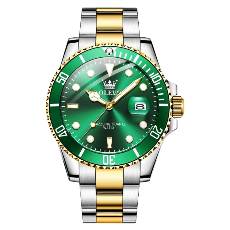 Relógio de quartzo luminoso impermeável de moda para homem OLEVS 5885, EDA00268001C, EDA00268001D, EDA00268001E, EDA00268001A, EDA00268001B