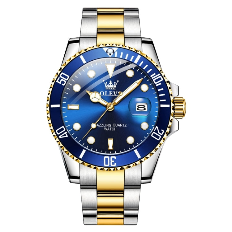 Relógio de quartzo luminoso impermeável de moda para homem OLEVS 5885, EDA00268001C, EDA00268001D, EDA00268001E, EDA00268001A, EDA00268001B