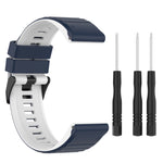 Two-color Silicone Watchband, 22mm, 26mm