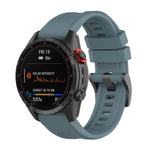 Quick Release Silicone Watchband, For Garmin Fenix 7, For Garmin Fenix 7S, For Garmin Fenix 7X