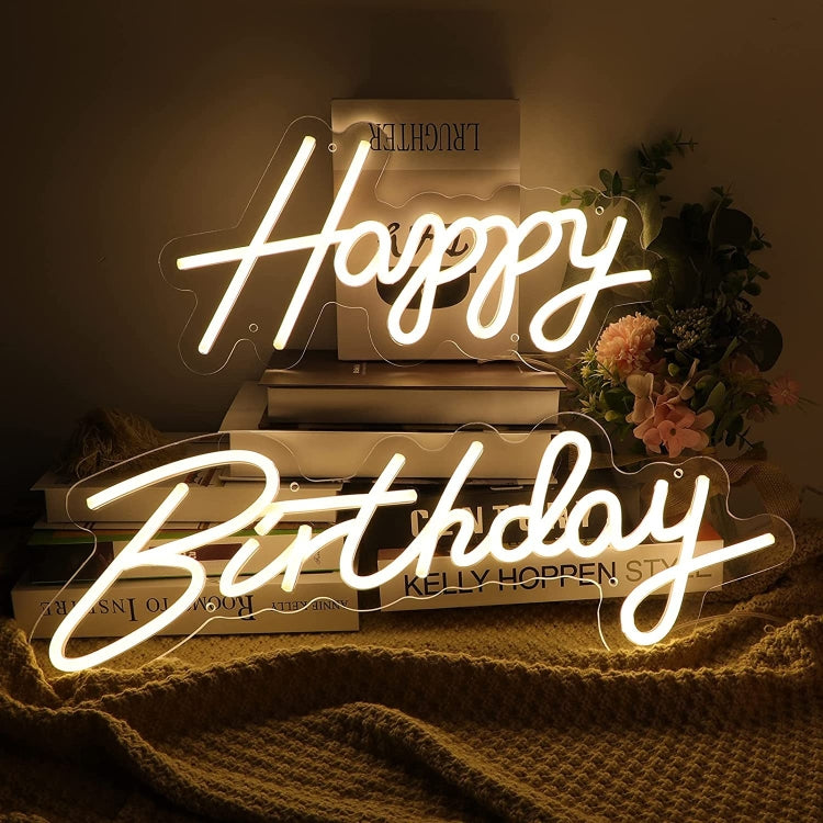 Lâmpada Neon Decorativa LED para Festa de Aniversário