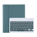 C-098B Capa de Couro com Textura Candy Color Skin Feel e Teclado Bluetooth com Suporte para Caneta, C-098B