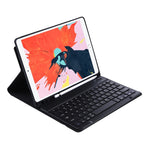 T098B Capa de Couro com Textura Candy Color Skin Feel e Teclado Bluetooth com Suporte para Caneta, T098B, para iPad Air 11 2024 / 2025 / Air 4 10.9 2020 / Air 5 10.9 2022