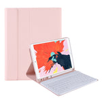 T098B Capa de Couro com Textura Candy Color Skin Feel e Teclado Bluetooth com Suporte para Caneta, T098B, para iPad Air 11 2024 / 2025 / Air 4 10.9 2020 / Air 5 10.9 2022