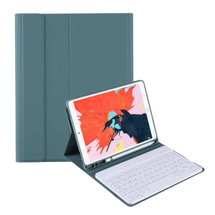 T098B Capa de Couro com Textura Candy Color Skin Feel e Teclado Bluetooth com Suporte para Caneta, T098B, para iPad Air 11 2024 / 2025 / Air 4 10.9 2020 / Air 5 10.9 2022