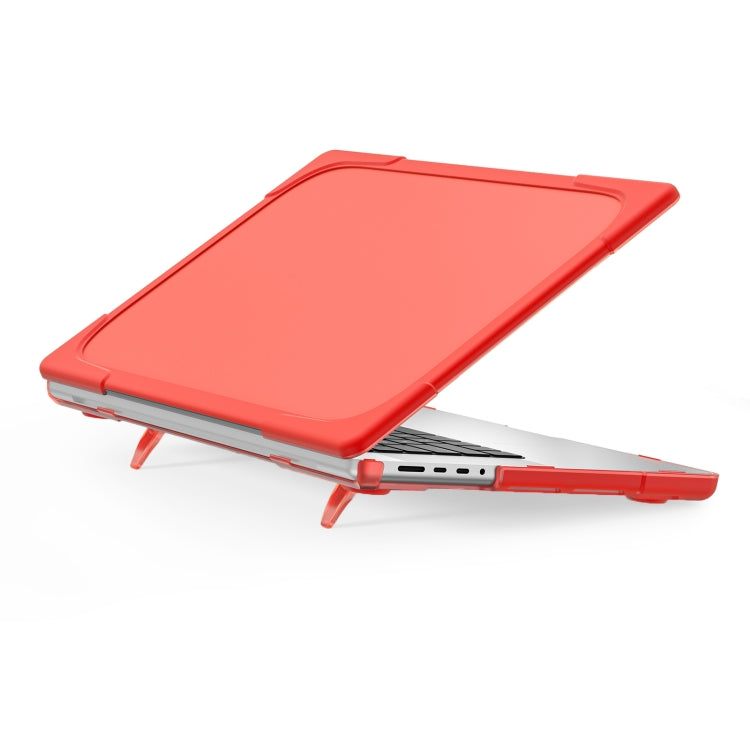 Capa Protetora Anti-queda Bicolor TPU + PC para Portátil, Para MacBook Pro 16.2 polegadas A2485 2021