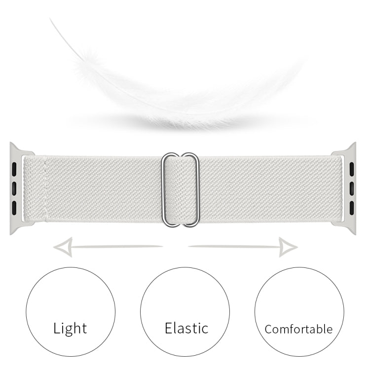 Correia de Relógio em Poliéster Nylon Para Apple Watch Series, 7 41mm / 6&SE&5&4 40mm / 3&2&1 38mm, 7 45mm / 6&SE&5&4 44mm / 3&2&1 42mm