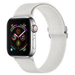 Correia de Relógio em Poliéster Nylon Para Apple Watch Series, 7 41mm / 6&SE&5&4 40mm / 3&2&1 38mm, 7 45mm / 6&SE&5&4 44mm / 3&2&1 42mm