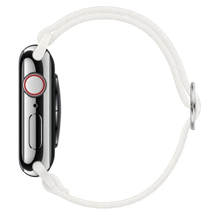 Correia de Relógio em Poliéster Nylon Para Apple Watch Series, 7 41mm / 6&SE&5&4 40mm / 3&2&1 38mm, 7 45mm / 6&SE&5&4 44mm / 3&2&1 42mm