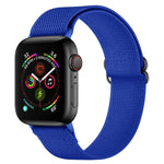 Correia de Relógio em Poliéster Nylon Para Apple Watch Series, 7 41mm / 6&SE&5&4 40mm / 3&2&1 38mm, 7 45mm / 6&SE&5&4 44mm / 3&2&1 42mm