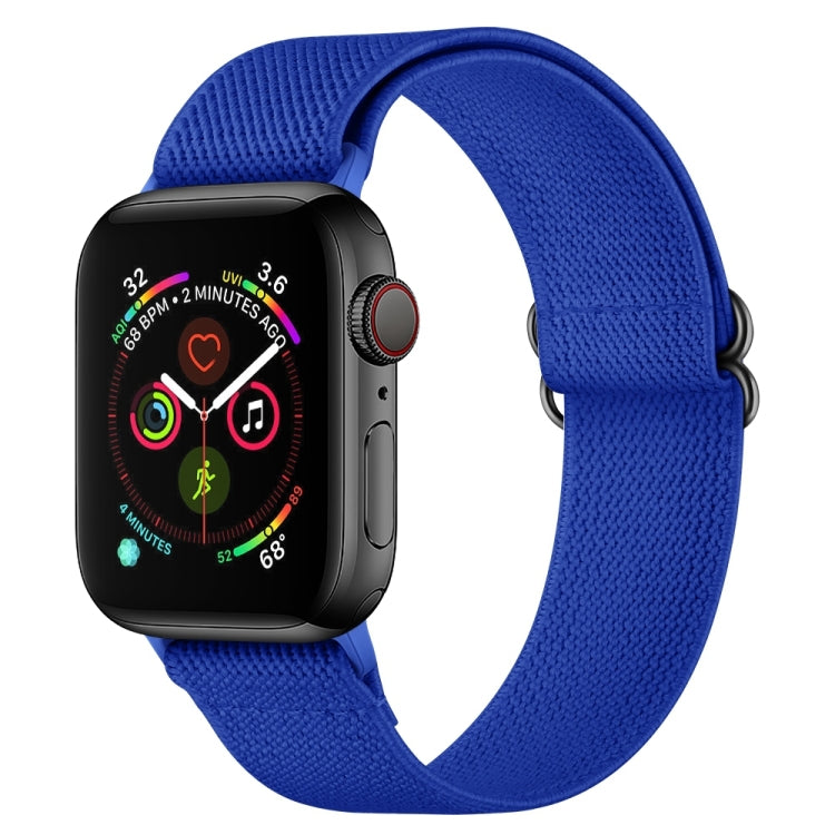 Correia de Relógio em Poliéster Nylon Para Apple Watch Series, 7 41mm / 6&SE&5&4 40mm / 3&2&1 38mm, 7 45mm / 6&SE&5&4 44mm / 3&2&1 42mm
