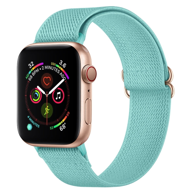 Correia de Relógio em Poliéster Nylon Para Apple Watch Series, 7 41mm / 6&SE&5&4 40mm / 3&2&1 38mm, 7 45mm / 6&SE&5&4 44mm / 3&2&1 42mm