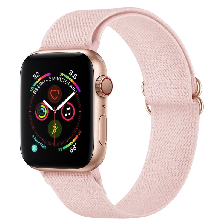 Correia de Relógio em Poliéster Nylon Para Apple Watch Series, 7 41mm / 6&SE&5&4 40mm / 3&2&1 38mm, 7 45mm / 6&SE&5&4 44mm / 3&2&1 42mm