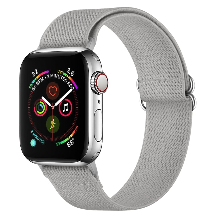 Correia de Relógio em Poliéster Nylon Para Apple Watch Series, 7 41mm / 6&SE&5&4 40mm / 3&2&1 38mm, 7 45mm / 6&SE&5&4 44mm / 3&2&1 42mm
