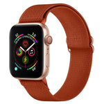 Correia de Relógio em Poliéster Nylon Para Apple Watch Series, 7 41mm / 6&SE&5&4 40mm / 3&2&1 38mm, 7 45mm / 6&SE&5&4 44mm / 3&2&1 42mm