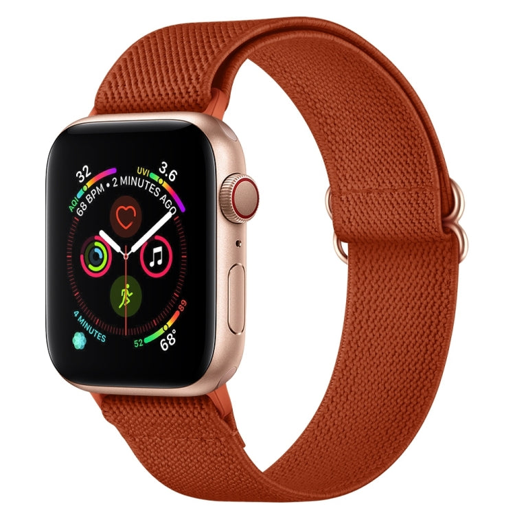 Correia de Relógio em Poliéster Nylon Para Apple Watch Series, 7 41mm / 6&SE&5&4 40mm / 3&2&1 38mm, 7 45mm / 6&SE&5&4 44mm / 3&2&1 42mm