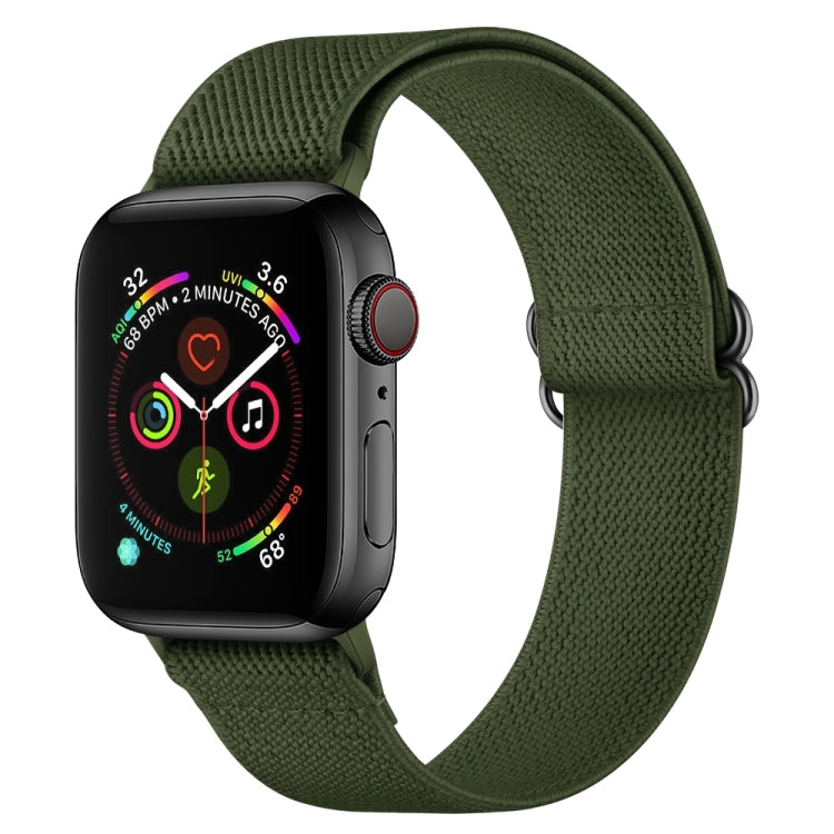 Correia de Relógio em Poliéster Nylon Para Apple Watch Series, 7 41mm / 6&SE&5&4 40mm / 3&2&1 38mm, 7 45mm / 6&SE&5&4 44mm / 3&2&1 42mm