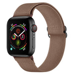 Correia de Relógio em Poliéster Nylon Para Apple Watch Series, 7 41mm / 6&SE&5&4 40mm / 3&2&1 38mm, 7 45mm / 6&SE&5&4 44mm / 3&2&1 42mm