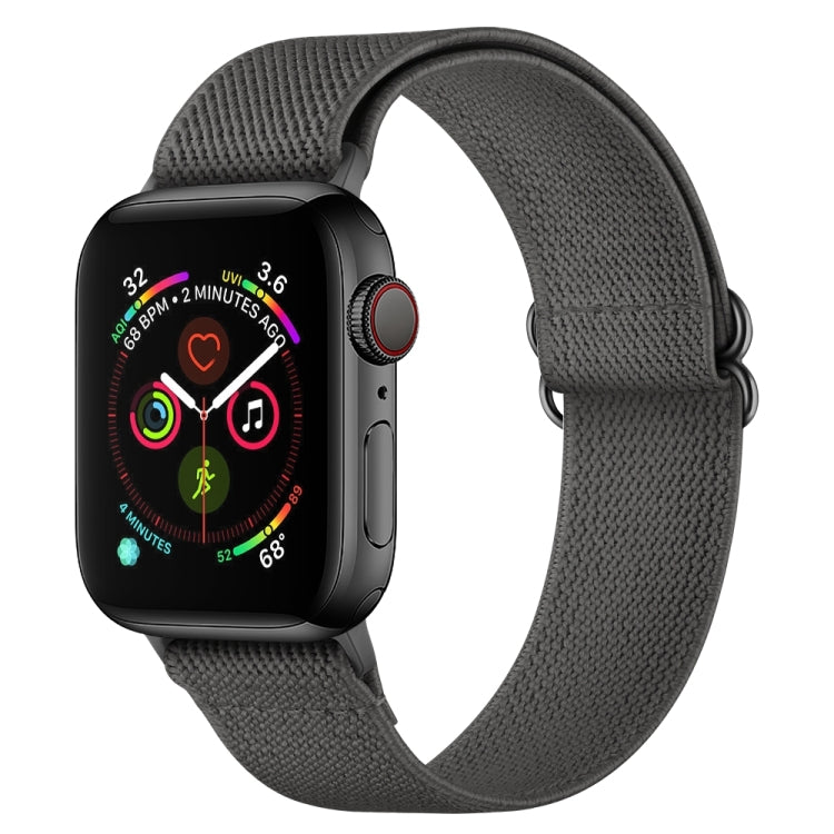 Correia de Relógio em Poliéster Nylon Para Apple Watch Series, 7 41mm / 6&SE&5&4 40mm / 3&2&1 38mm, 7 45mm / 6&SE&5&4 44mm / 3&2&1 42mm