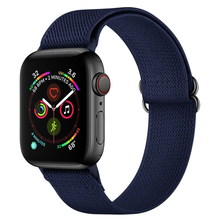 Correia de Relógio em Poliéster Nylon Para Apple Watch Series, 7 41mm / 6&SE&5&4 40mm / 3&2&1 38mm, 7 45mm / 6&SE&5&4 44mm / 3&2&1 42mm