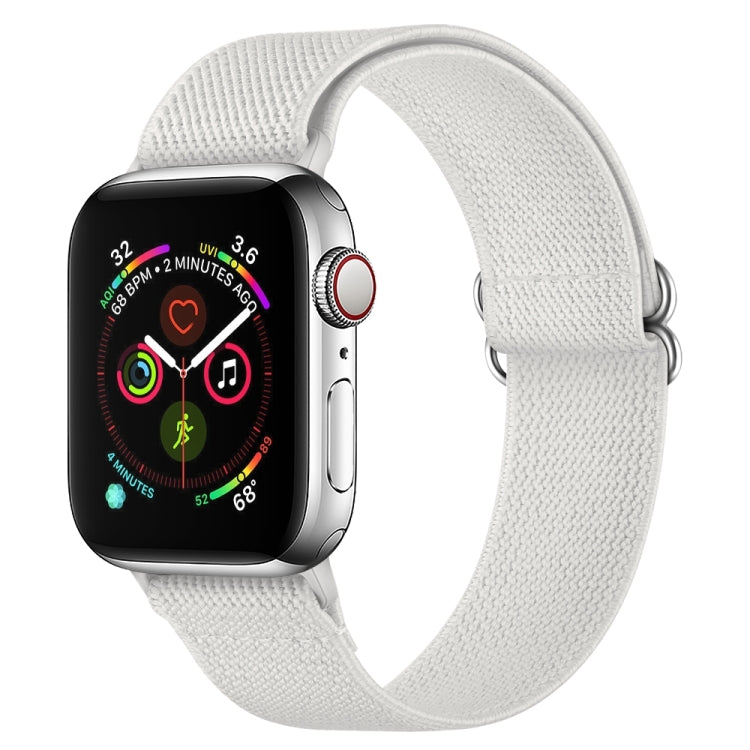 Correia de Relógio em Poliéster Nylon Para Apple Watch Series, 7 41mm / 6&SE&5&4 40mm / 3&2&1 38mm, 7 45mm / 6&SE&5&4 44mm / 3&2&1 42mm