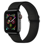 Correia de Relógio em Poliéster Nylon Para Apple Watch Series, 7 41mm / 6&SE&5&4 40mm / 3&2&1 38mm, 7 45mm / 6&SE&5&4 44mm / 3&2&1 42mm