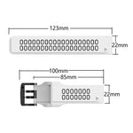 Quick Release Double Row Silicone Watchband, For Garmin Fenix 6, For Garmin Fenix 6X