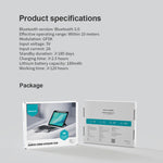 Capa Protetora Inteligente com Teclado Touch Bluetooth NILLKIN, Para iPad Air 10.9 2020 / Air 4 / Air 5 / Pro 11 2020 / 2021 / 2022