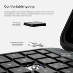 Capa Protetora Inteligente com Teclado Touch Bluetooth NILLKIN, Para iPad Air 10.9 2020 / Air 4 / Air 5 / Pro 11 2020 / 2021 / 2022