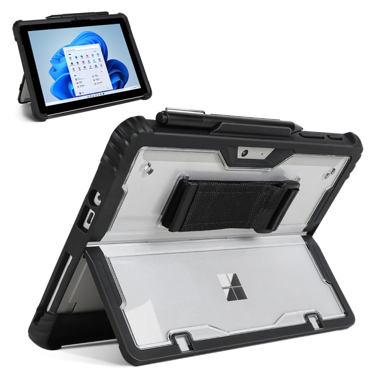 Capa para Portátil com Alça de Mão Transparente em Acrílico, Para MicroSoft Surface Pro 8, Para MicroSoft Surface Pro 4 / 5 / 6 / 7 / 7+, Para MicroSoft Surface Go 1 / 2 / 3
