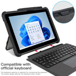Capa para Portátil com Alça de Mão Transparente em Acrílico, Para MicroSoft Surface Pro 8, Para MicroSoft Surface Pro 4 / 5 / 6 / 7 / 7+, Para MicroSoft Surface Go 1 / 2 / 3