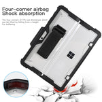 Capa para Portátil com Alça de Mão Transparente em Acrílico, Para MicroSoft Surface Pro 8, Para MicroSoft Surface Pro 4 / 5 / 6 / 7 / 7+, Para MicroSoft Surface Go 1 / 2 / 3