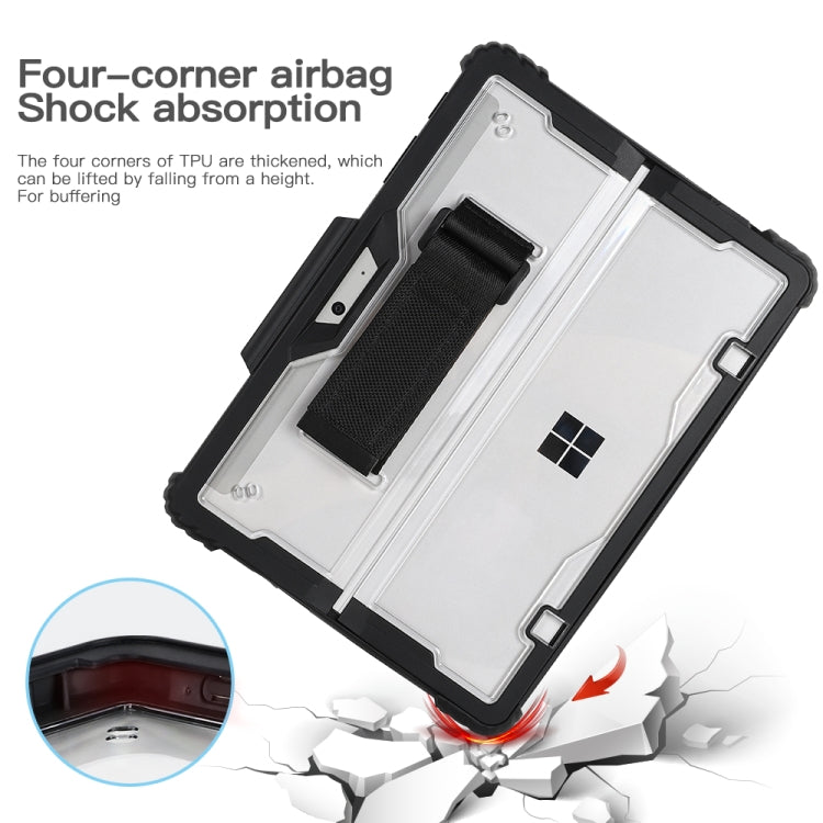 Capa para Portátil com Alça de Ombro Transparente em Acrílico, Para MicroSoft Surface Pro 8, Para MicroSoft Surface Pro 4 / 5 / 6 / 7 / 7+, Para MicroSoft Surface Go 1 / 2 / 3