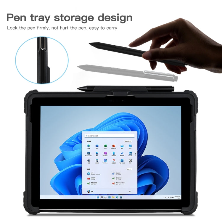 Capa para Portátil com Alça de Ombro Transparente em Acrílico, Para MicroSoft Surface Pro 8, Para MicroSoft Surface Pro 4 / 5 / 6 / 7 / 7+, Para MicroSoft Surface Go 1 / 2 / 3