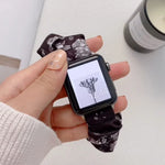 Bracelete de Relógio de Tecido Elástico de Laço Único Para Apple Watch Series, 7 41mm / 6&SE&5&4 40mm / 3&2&1 38mm, 7 45mm / 6&SE&5&4 44mm / 3&2&1 42mm
