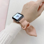 Bracelete de Relógio de Tecido Elástico de Laço Único Para Apple Watch Series, 7 41mm / 6&SE&5&4 40mm / 3&2&1 38mm, 7 45mm / 6&SE&5&4 44mm / 3&2&1 42mm