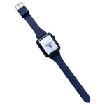 Small Waist Silicone Watchband For Apple Watch Series, 7 41mm / 6&SE&5&4 40mm / 3&2&1 38mm, 7 45mm / 6&SE&5&4 44mm / 3&2&1 42mm