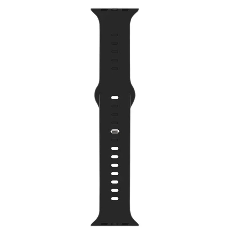 Pulseira de Relógio em Silicone Líquido para Apple Watch Series, 7 45mm / 6&SE&5&4 44mm / 3&2&1 42mm