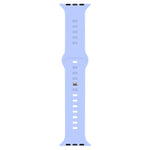 Liquid Silicone Watchband For Apple Watch Series, 7 45mm / 6&SE&5&4 44mm / 3&2&1 42mm