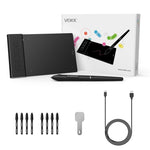 Mesa Digital de Desenho VEIKK VK430 4x3 polegadas com 8192 Níveis de Sensibilidade à Pressão
