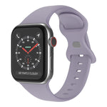 Pulseira de Silicone com Fivela Borboleta, Tamanho: S Para Apple Watch Series, 7 41mm / 6&SE&5&4 40mm / 3&2&1 38mm