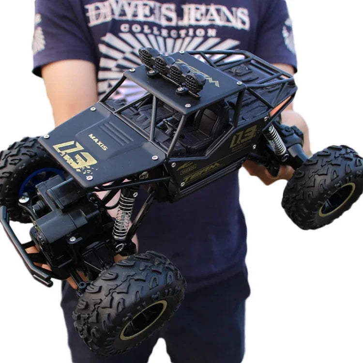 Veículo de Controlo Remoto 2.4GHz 4WD com Dois Motores para Escalada Todo-o-Terreno, 6141, 6141 (Prateado), 6241, 6241 (Prateado)