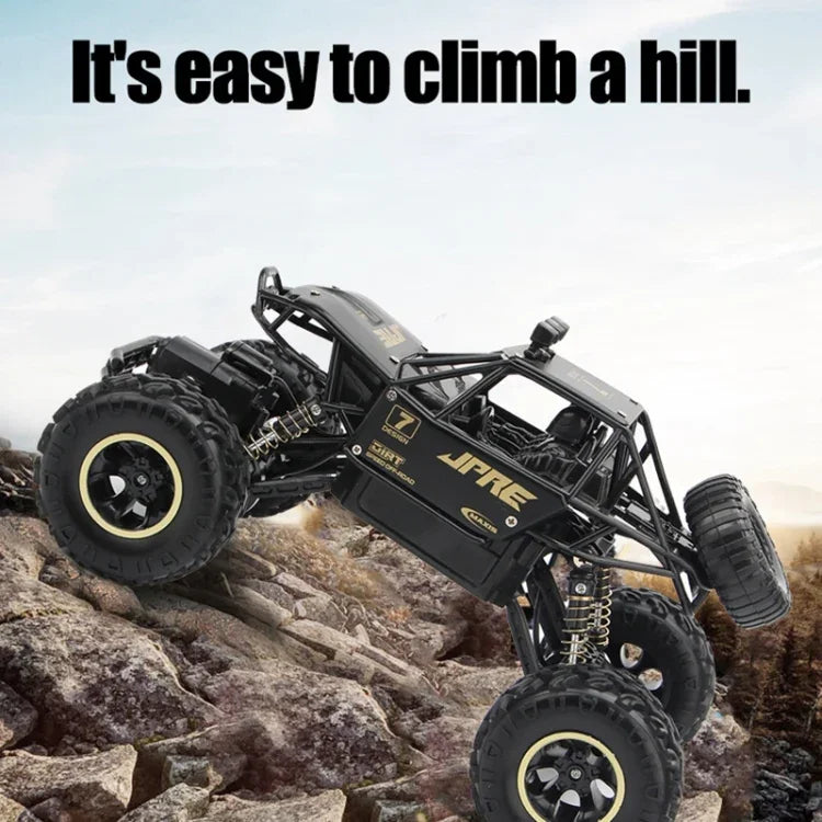 Veículo de Controlo Remoto 2.4GHz 4WD com Dois Motores para Escalada Todo-o-Terreno, 6141, 6141 (Prateado), 6241, 6241 (Prateado)