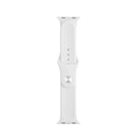 Correia de Relógio em Silicone Líquido Mutural, Para Apple Watch Series 7 41mm / 6 & SE & 5 & 4 40mm / 3 & 2 & 1 38mm, Para Apple Watch Ultra 49mm / Series 8&7 45mm / SE 2&6&SE&5&4 44mm / 3&2&1 42mm