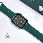 Correia de Relógio em Silicone Líquido Mutural, Para Apple Watch Series 7 41mm / 6 & SE & 5 & 4 40mm / 3 & 2 & 1 38mm, Para Apple Watch Ultra 49mm / Series 8&7 45mm / SE 2&6&SE&5&4 44mm / 3&2&1 42mm