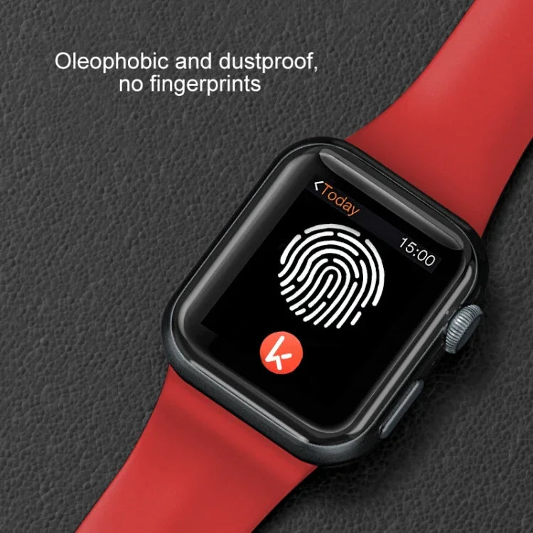 Correia de Relógio em Silicone Líquido Mutural, Para Apple Watch Series 7 41mm / 6 & SE & 5 & 4 40mm / 3 & 2 & 1 38mm, Para Apple Watch Ultra 49mm / Series 8&7 45mm / SE 2&6&SE&5&4 44mm / 3&2&1 42mm