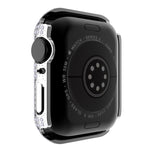 Caixa de Relógio em PC com Diamantes + Vidro Temperado Para Apple Watch Series, 3&2&1 38mm, 3&2&1 42mm